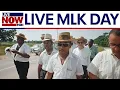 LIVE MLK Day parades in Houston Atlanta