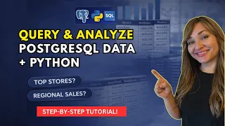 Query Analyze PostgreSQL Data with Python Beginner SQL Project Real Data