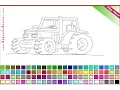 Tractor Coloring Pages For Kids - Tractor Coloring Pages
