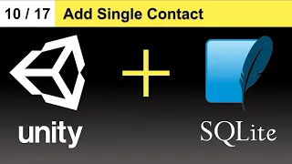 Add Single Contact - Develop Unity Apps with SQLite Database