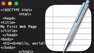 Creating HTML in TextEdit Mac