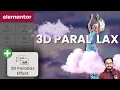 Elementor s 3D Parallax Scrolling Effect FREE