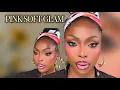 PINK SOFT GLAM MAKEUP TUTORIAL FOR BROWN SKIN using only Nigerian beauty brands