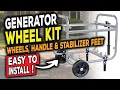 Easy-To-Follow Wheel Kit Assembly Instructions for your Sportsman Generator