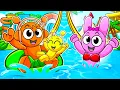 Download Lagu SPRUNKI FAMILY Goes To WATERPARK in Roblox!