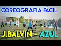 Lagu J Balvin - Azul Coreografía Fácil 💙 Sanzonetti
