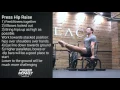 Monkey-Method Press Hip Raise