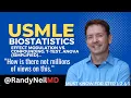 USMLE STEP 1 EFFECT MODULATION vs CONFOUNDING t-test ANOVA Simplified