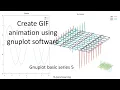 create gif animation in gnuplot gnuplot basic gnuplot series 5