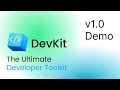 DevKit v1 0 Demo The Ultimate Developer Toolkit