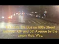 MTA 479 B9 Bus on 60th Street between 6th and 5th Avenue by the Jason Ruiz Way
