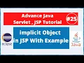 implicit Objects with Example in JSP Advance Java Servlet Jsp Tutorial