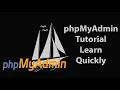 PHP MySQL Tutorial PhpMyAdmin Tutorial Step by Step