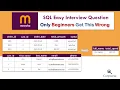 Meesho SQL Question Group by Customer