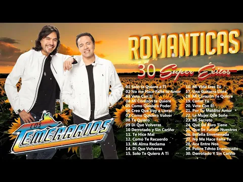 Download MP3 Los Temerarios Viejitas Románticas 💝 Románticas Del Ayer 💝 Mejores Canciones Inolvidables