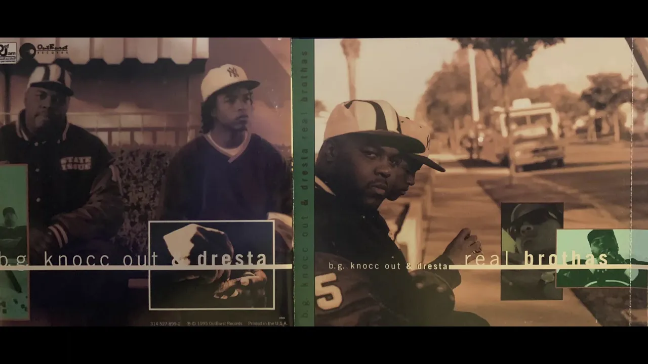 (3. B.G. KNOCC OUT & DRESTA - WHO'S THE "G" - REAL BROTHAS) Eazy-E BG RHYTHM D Ruthless Records (3. B.G. KNOCC OUT & DRESTA - WHO'S THE "G" - REAL BROTHAS) Eazy-E BG RHYTHM D Ruthless Records
