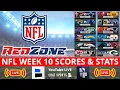 NFL RedZone Live Streaming Scoreboard NFL Week 10 Scores Stats Highlights News Analysis