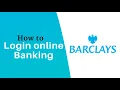 Login Barclays Credit Cards Online Banking Barclaycard - barclays co uk