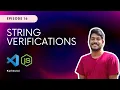 String concepts - Verification functions JavaScript Tamil Tutorial