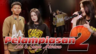 sasya arkhisna ft zaki pelampiasan 2 official live music sa music rangkulen aku kekepen aku