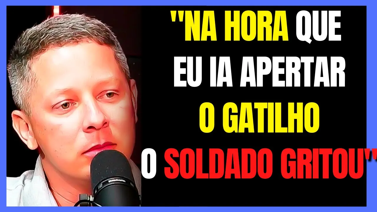 QUASE M@TE1 O R3FÉM, CAPITÃO DIEGO, QUEIROZ PODCAST, PODCAST POLICIAL, ANDREMISSIO QUEIROZ