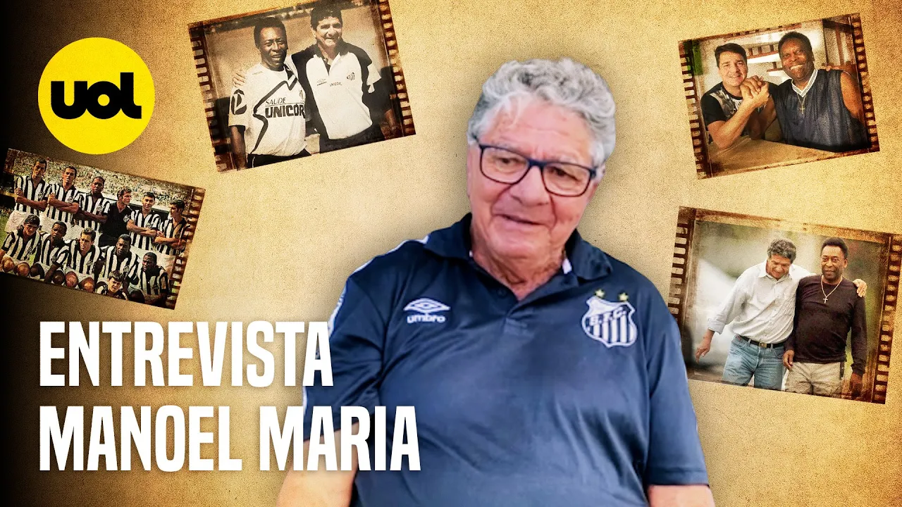 EX-JOGADOR MANOEL MARIA RECORDA HISTÓRIAS MEMORÁVEIS COM PELÉ, SEU MELHOR AMIGO