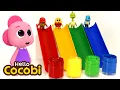 Learn Colors with Rainbow Slide s For Kids Hello Cocobi