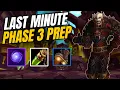 Phase 3 Prep You Probably Forgot About TBC Anniversary