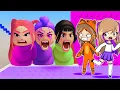 NUNCA JUEGUES la TORRE TROLL DE LAS GUERRERAS KPOP GUSANO en ROBLOX con Mandarina