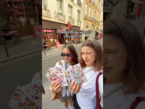 THINGS To DO With YOUR Bestie GEM Stickers EDITION