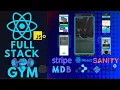 Build A Full Stack Gym in React JavaScript and Sanity 2022 Full 3HR Course