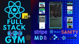 Build A Full Stack Gym in React JavaScript and Sanity 2022 Full 3HR Course