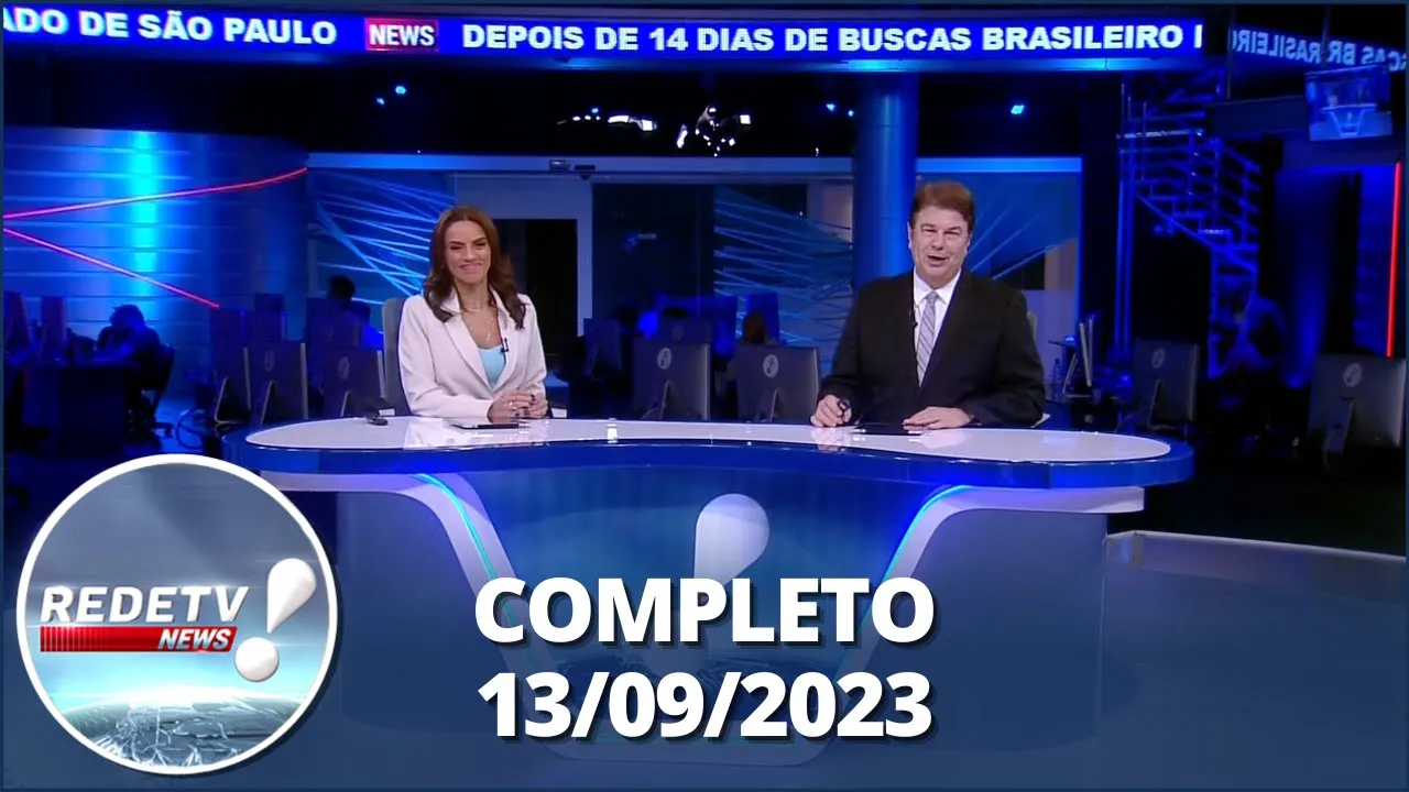 RedeTV News (13/09/23) | Completo