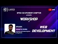 Web Development UPES - CSI Workshop 2022-23