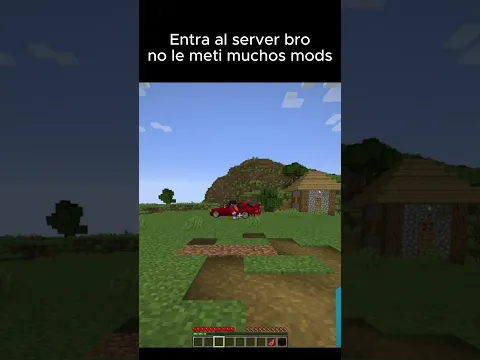 Bro, te prometo que no le metí muchos MODS al SERVIDOR