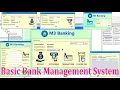 Bank Management System Basic for Beginners 2023 - Java Maven Application Netbeans w MYSQL Server