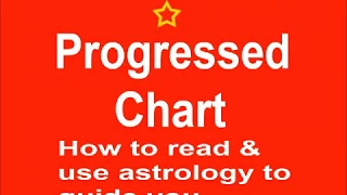 Progressed Astrology Chart How to read and use to guide you today