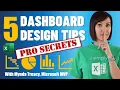 5 Dashboard Design Tips - COMMON MISTAKES to avoid