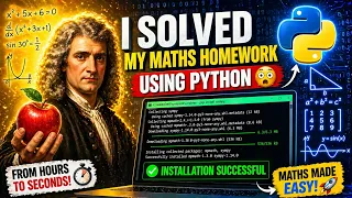 Python for Mathematics Solve Class Maths in Seconds No Hard Work