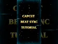 Capcut Auto Beat Sync Tutorial Capcut Tutorial
