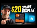 DIY 20 Home Assistant Office Panel Using ESP32 S3 Display