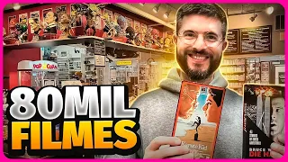 A MAIOR VIDEOLOCADORA do mundo ainda existe e tem 80 mil filmes: conheça a Movie Madness!