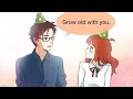 one year older cute couple meme wholesome comic dub