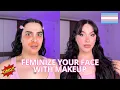 FEMINIZE your Face with Makeup In Depth Tips - Transgender Tutorial