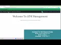 ATM Management Project in Java with Source Code and Project Report