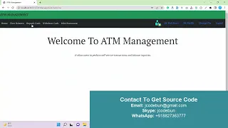 ATM Management Project in Java with Source Code and Project Report