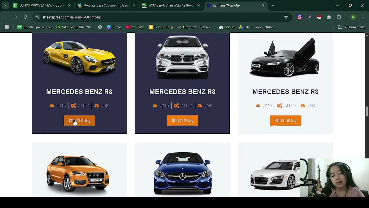 Template Website Otomotip WGS GRATIS 