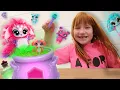 Download Lagu ADLEY and her MAGiC PETS!!  Making a Magical Potion with Mom \u0026 Alli to create Mixie Mixling friends!