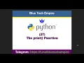 Python print function