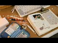lofi asmr journal with me no commentary